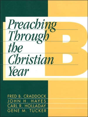 cover image of Preaching Through the Christian Year